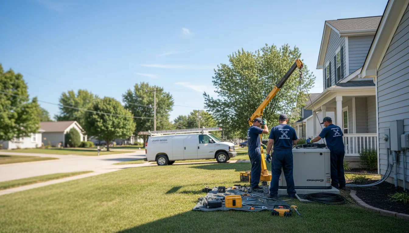 Generator Installation in Huntsville, AR near me